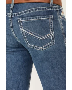 Cinch Men's Ian Medium Wash Slim Bootcut Performance Jeans -Sheplers Sales 2000373497 402 P4