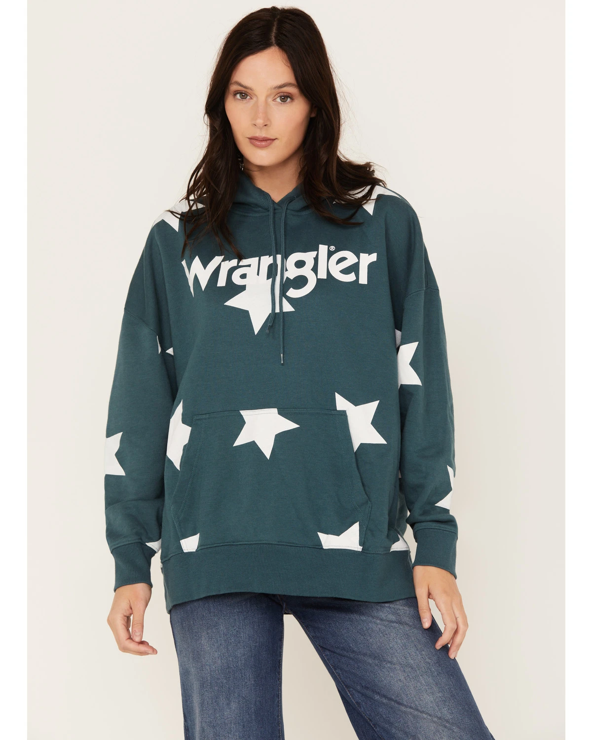 Wrangler Retro Women's Starry Logo Hoodie 3 Wrangler Retro Women's Starry Logo Hoodie