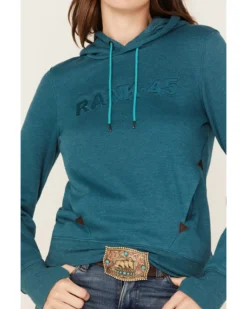 RANK 45 Women's Logo Fleece Hoodie -Sheplers Sales 2000374959 441 P3