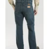 Wrangler Retro Men's FR Memphis Dark Wash Slim Bootcut Jeans