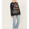 Wrangler X Fender Women's Collage Graphic Sweatshirt -Sheplers Sales 2000379695 001 P1