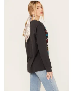 Wrangler X Fender Women's Collage Graphic Sweatshirt -Sheplers Sales 2000379695 001 P4