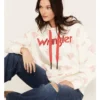 Wrangler Women's Boot Toss Embroidered Hoodie -Sheplers Sales 2000379708 100 P1
