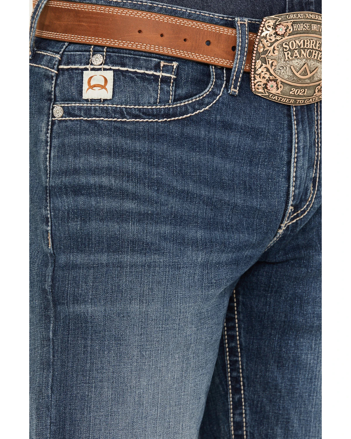 Cinch Men's Grant Medium Stonewash Relaxed Boot Performance Stretch Denim Jeans 4 Cinch Men's Grant Medium Stonewash Relaxed Boot Performance Stretch Denim Jeans - Image 2