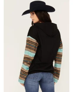 Changes Women's Serape Striped Yellowstone Hoodie -Sheplers Sales 2000382609 442 P4