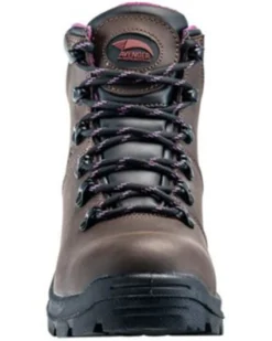 Avenger Women's Builder Mid 6" Lace-Up Waterproof Hiking Work Boot - Steel Toe -Sheplers Sales 2000383109 200 P4