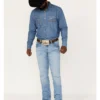 Wrangler Retro Men's 77MWZ Codigo Light Wash Slim Boot Stretch Denim Jeans 1 Wrangler Retro Men's 77MWZ Codigo Light Wash Slim Boot Stretch Denim Jeans -Sheplers Sales 2000384266 400 P1