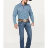 Cinch Men's Ian Medium Stonewash Slim Boot Performance Stretch Denim Jeans -Sheplers Sales 2000386396 402 P1