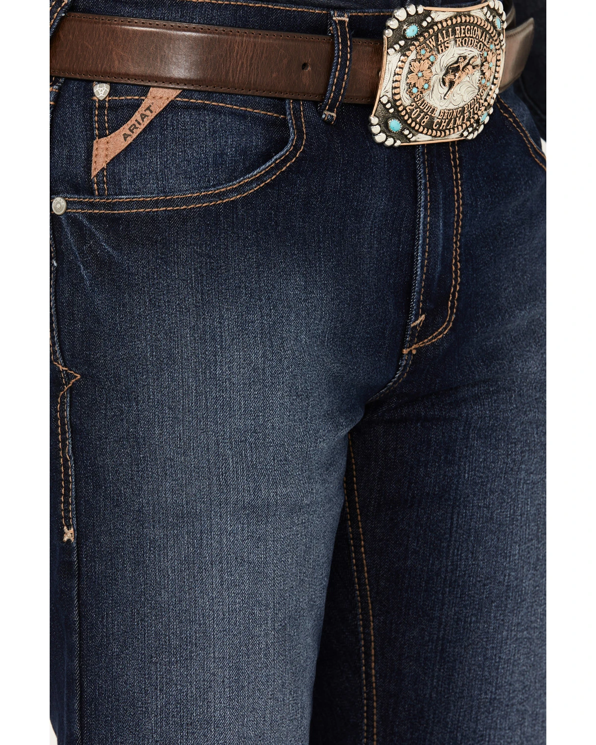 Ariat Men's M1 Hansen Slim Straight Clayton Jeans 4 Ariat Men's M1 Hansen Slim Straight Clayton Jeans - Image 2