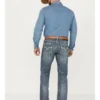 Rock & Roll Denim Men's Revolver Light Vintage Wash Slim Straight Stretch Reflex Denim Jeans -Sheplers Sales 2000387627 412 P1