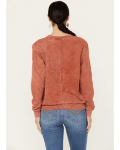 Changes Women's Bucking Horse Yellowstone Crew Neck Sweatshirt -Sheplers Sales 2000393498 220 P4