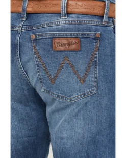 Wrangler Retro Men's Fresian Light Wash Slim Bootcut Stretch Jeans 9 Wrangler Retro Men's Fresian Light Wash Slim Bootcut Stretch Jeans -Sheplers Sales 2000394533 412 P4