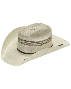 Twister Kids' Brown Bangora Straw Cowboy Hat